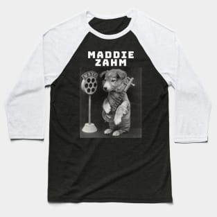 Maddie Zahm / Music Dog Style Baseball T-Shirt